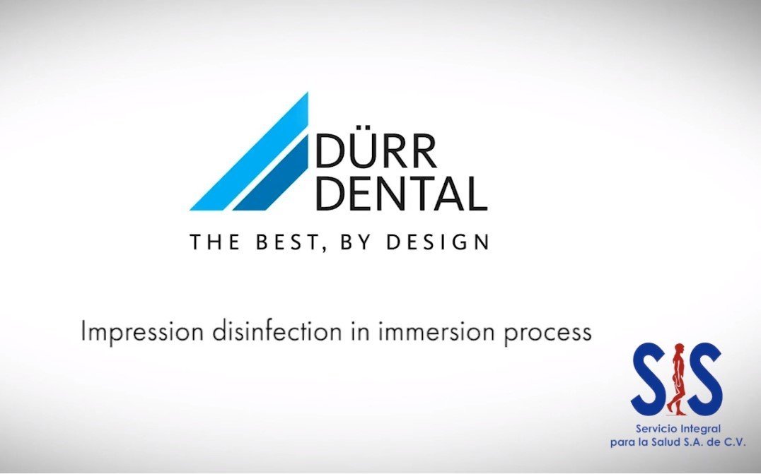 Dürr Dental impression disinfection Servicio Integral para la Salud